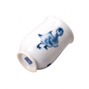 Blue and White Yulan Teacup