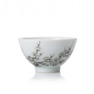 Famille Rose Plum Bamboo Teacup