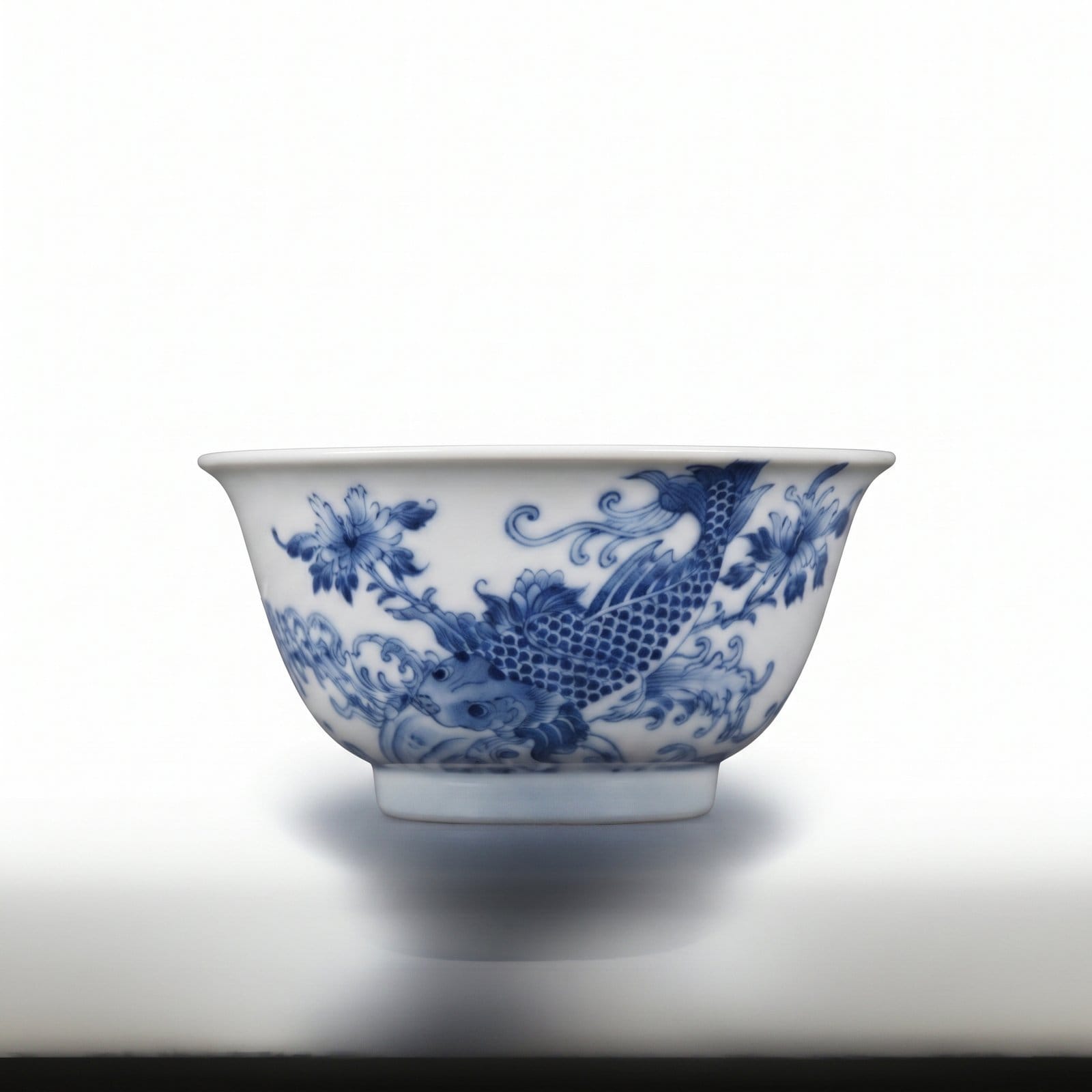 Blue&and&White "Enhanced Fortune" Teacup - Image 2