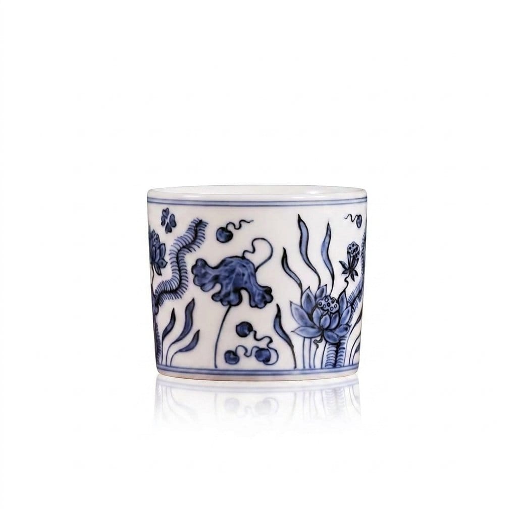 Abundance and Prosperity Straight-Sided Teacup - Image 3
