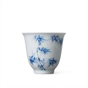 Bamboo Porcelain Aroma Cup