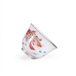 Golden Fish Flower Deity Cup