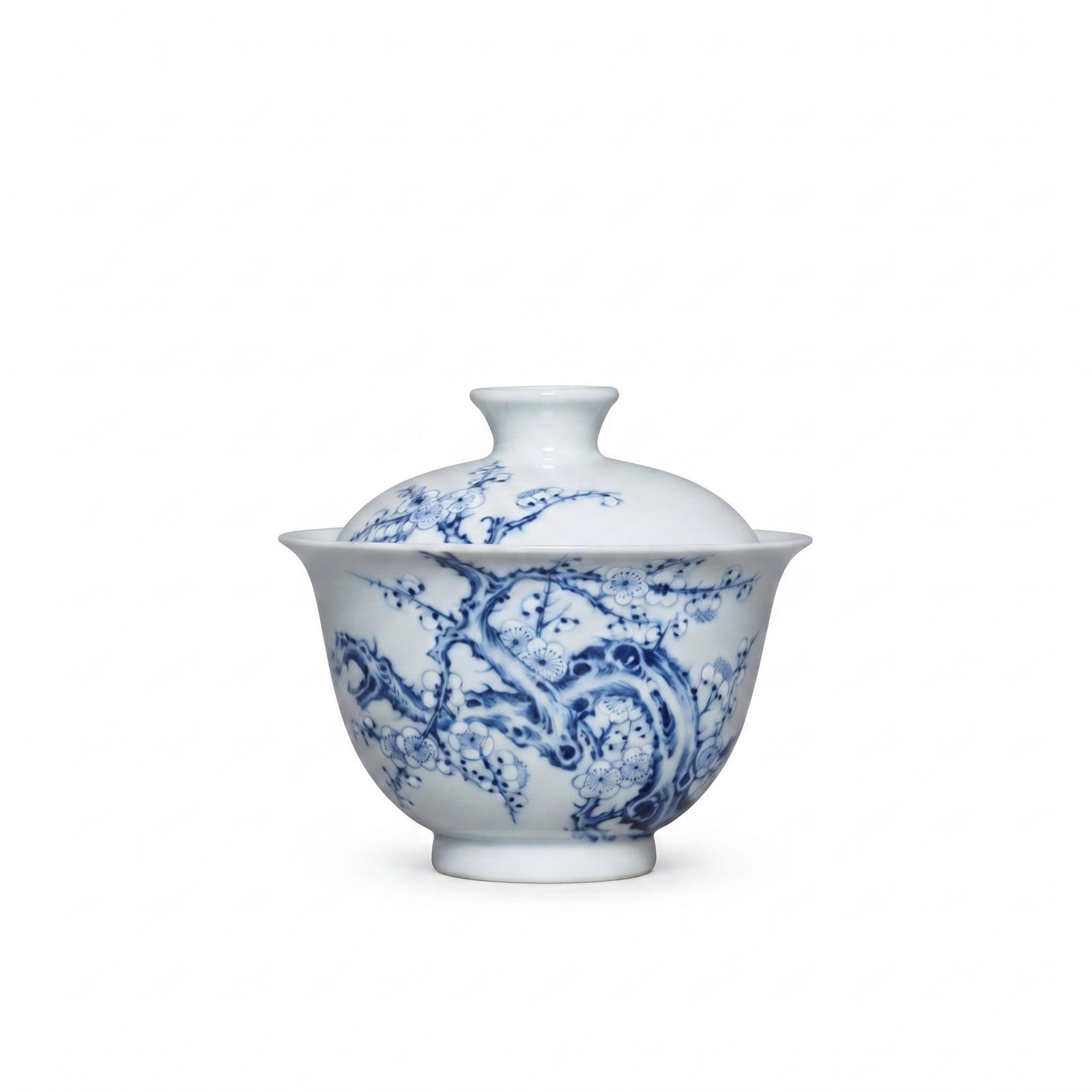 Plum Blossom Porcelain Gaiwan