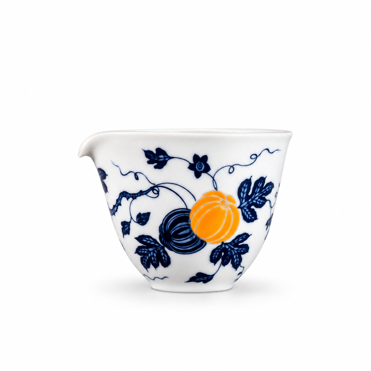 Famille Rose Gourd Gongdao Pitcher