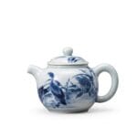 Wild Geese Porcelain Teapot
