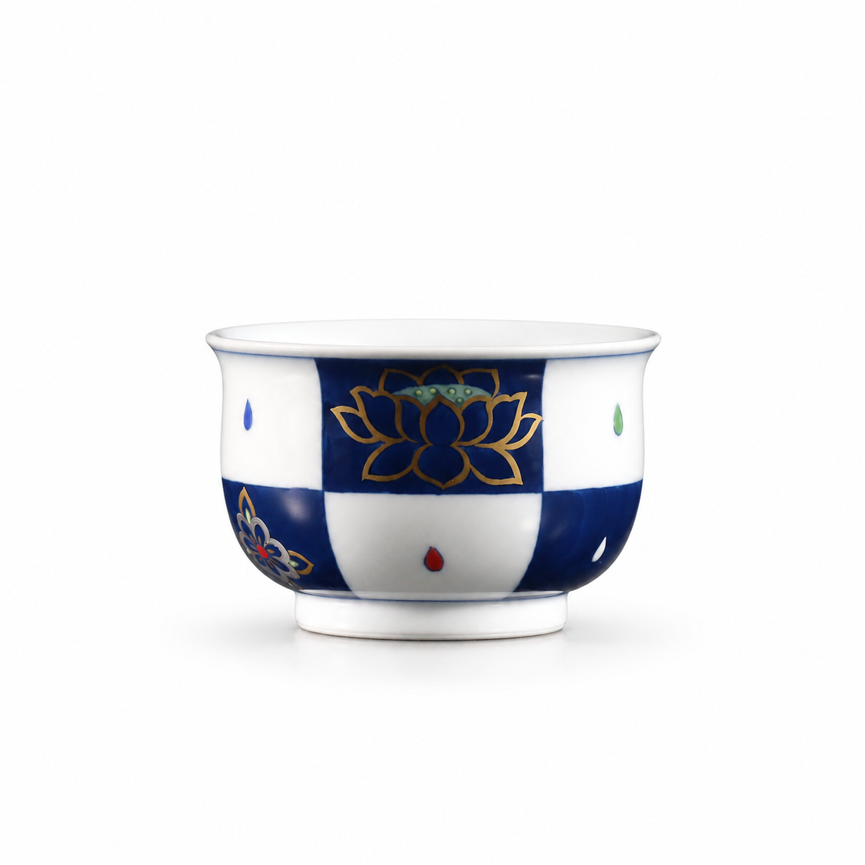 Golden Lotus Incense Burner Teacup