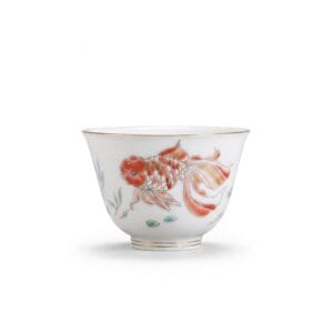 Golden Fish Flower Deity Cup