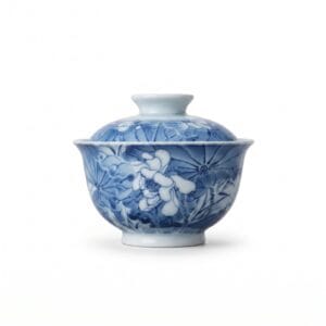 Lotus Blue & White Gaiwan