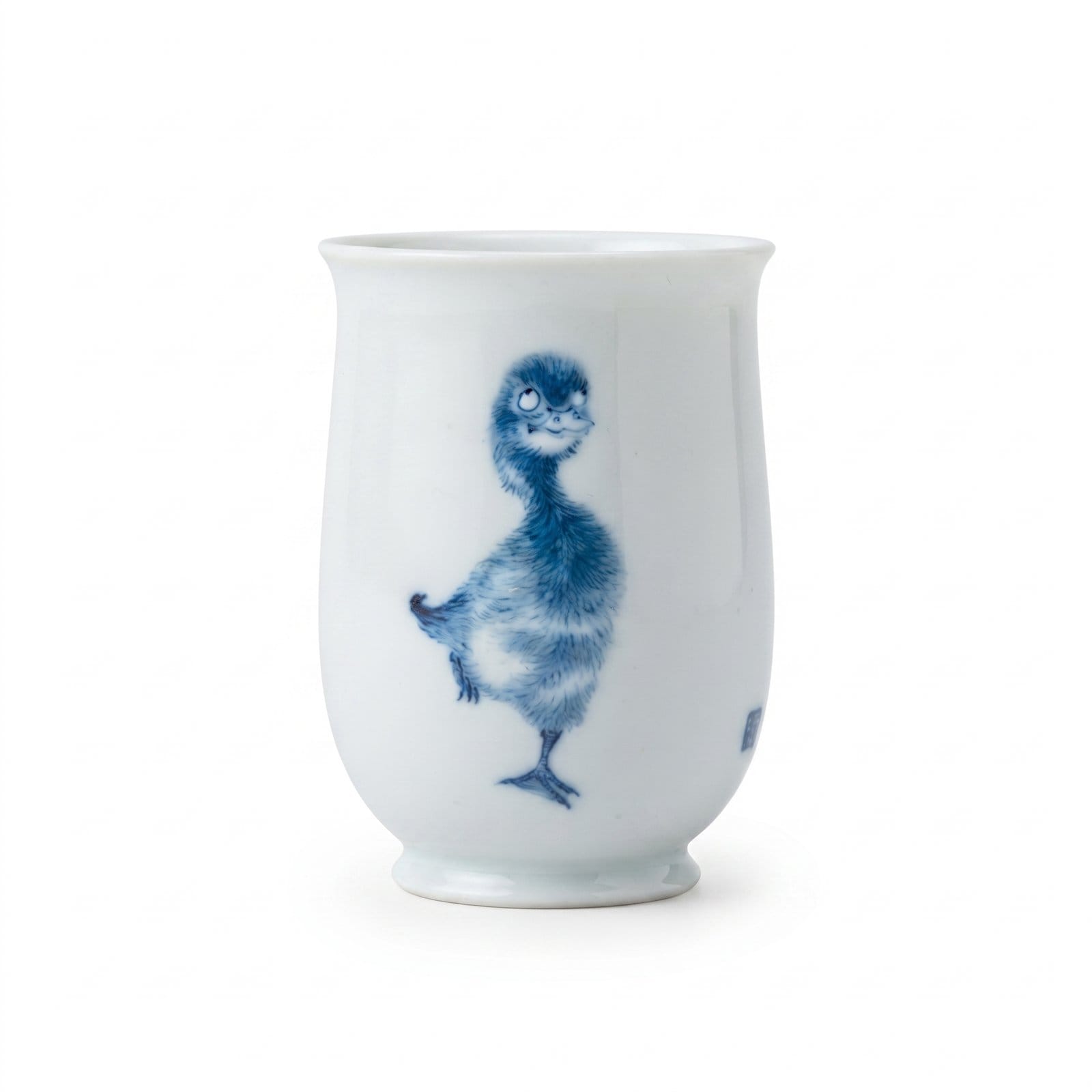 Duckling Blue & White Teacup