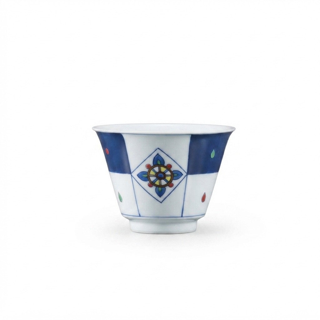 Golden Lotus Mati Teacup