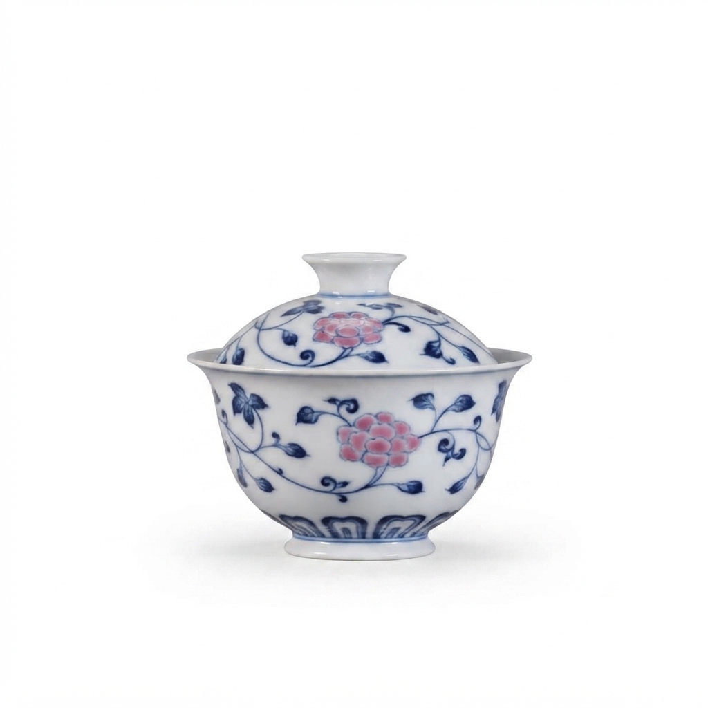Blue and White Ingot Gaiwan